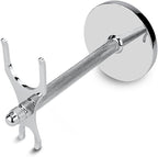 Safety Razor and Shaving Brush Stand, Extra Wide Openings, Wider Base, Manly Look