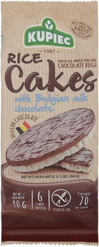 Kupiec Rice Cakes with Milk Chocolate, 90 g