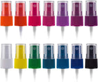 Hydior Essential Oil Spray Bottle Tops, Fine Mist Sprayer for 5ml and 15ml EO Bottles, Pack of 14, Rainbow