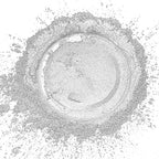NTWJNJY Pearl White Mica Powder, Natural Shimmer Mica Powder for Epoxy Resin/Candle/Soap/Lip Gloss/Slime/Bath Bombs/Quicksand/Car Paint pigments.Candle Dye,Soap Making Dye(50g/1.7oz)