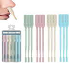 12Pcs Nose Hair Trimmer，2-in-1 Nasal Hair Cutter，Upgraded Manual 360° Rotating Nostril Hair Removal Tool Double Sided Nose Hair Blade for Women Men Personal Cleaning
