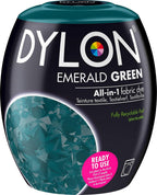 Dylon Washing Machine Fabric Dye Pod for Clothes & Soft Furnishings, 350g – Emerald Green