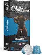 Black Rifle Coffee Company 30 Loyal Spirit Espresso Capsules – Light Roast, Nutty Citrus & Caramel, Nespresso® OriginalLine Compatible