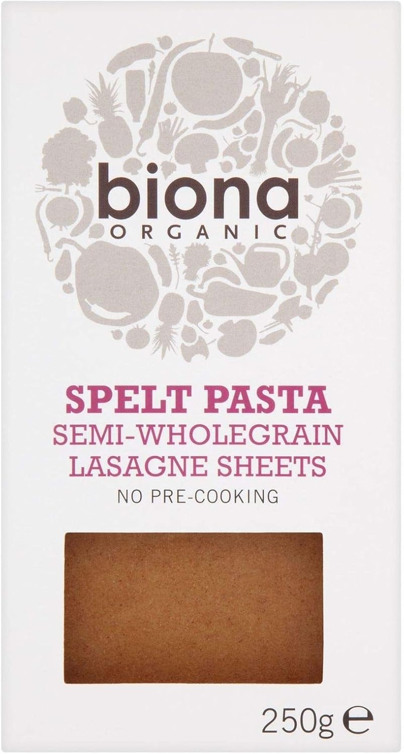 Biona Spelt Lasagne Organic 250g-2 Pack