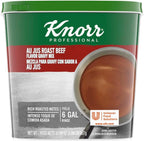 Knorr Professional Au Jus Roast Beef Gravy Mix Easy Prep, No added MSG, 1.99 Pound (Pack of 4)