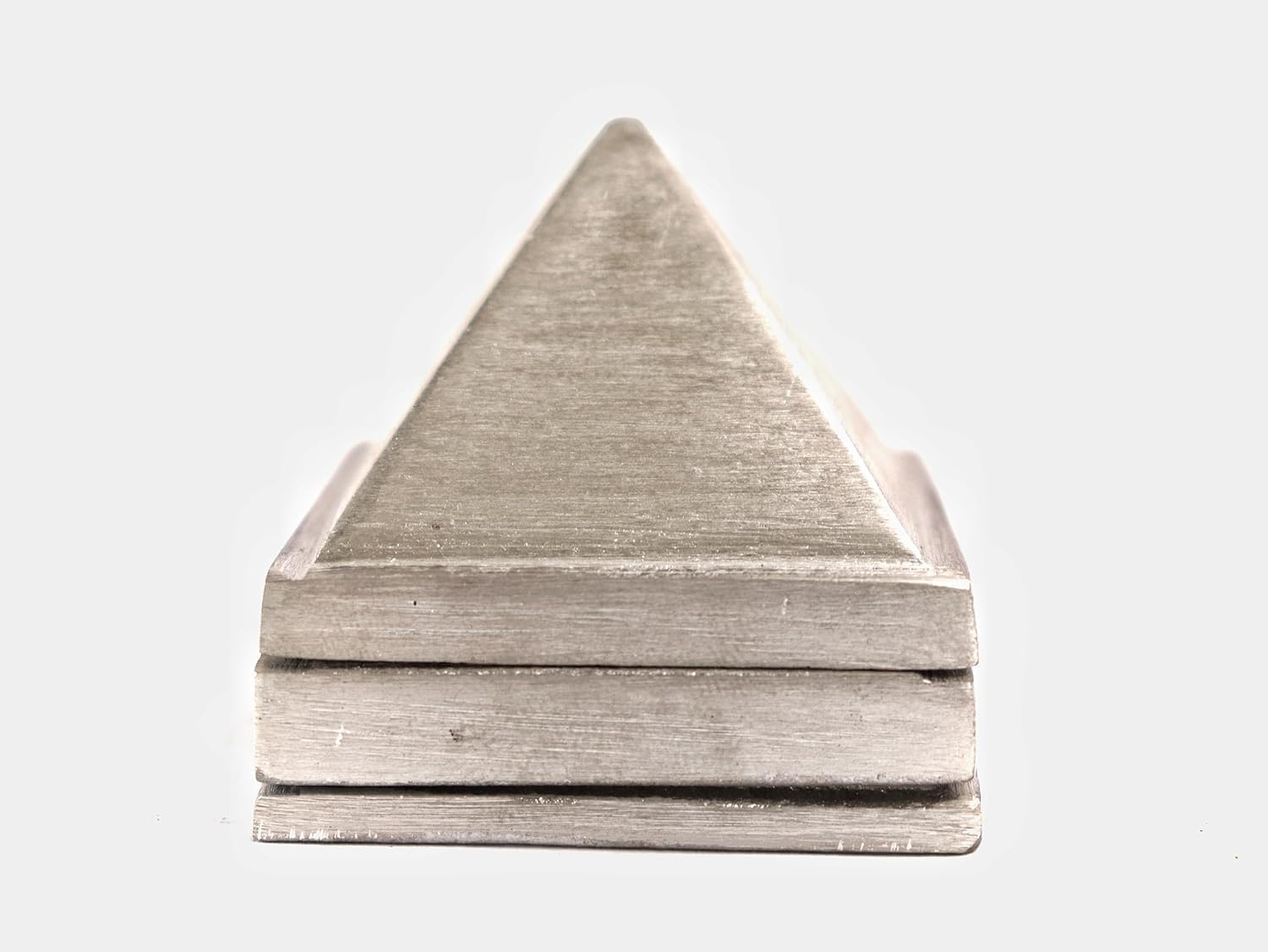 Zinc Vastu Pyramid Set (1.5 Inch, 3 Layers) – Vastu Dosh Remedies for Home & Office | Ideal for North East Direction | Bedroom, Kitchen, Study, Meditation Room Use | Vastu Shastra उपाय