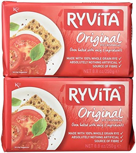 Ryvita Original Rye Crispbread, 7 oz, 2 pk