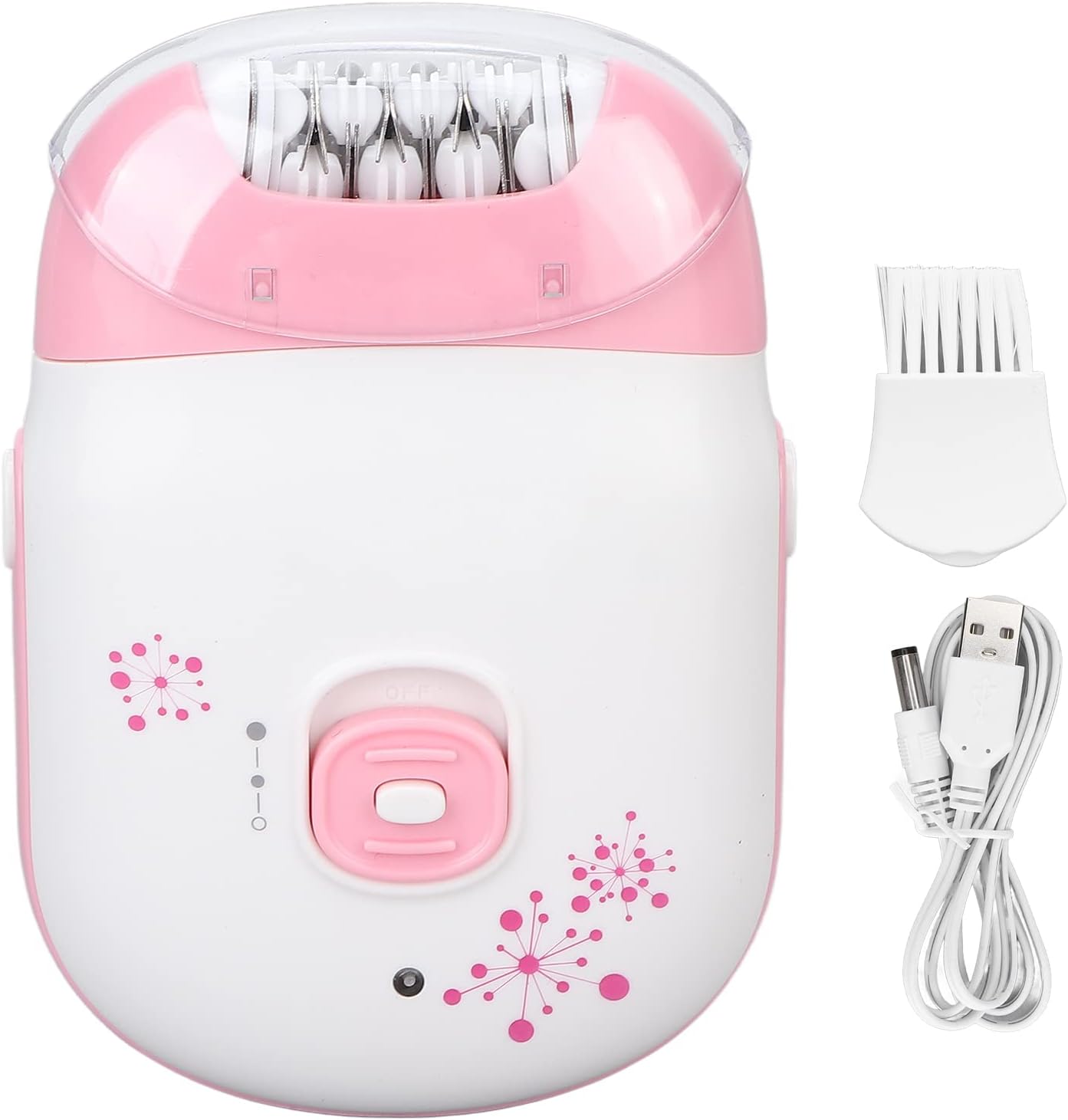 Hair Removal Epilator, Electric for Women, USB Charging Compact Hair Removal Tool for Arms, Legs, Underarms, Bikini Area, and Face -