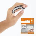 Neo-G Finger Splint Easy-Fit - Support for Trigger Finger Mallet Finger Baseball Finger Strain Sprains Broken Fingers Basketball - Patented Design - Class 1 Medical Device - Small - Gray