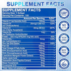 Lutein and Zeaxanthin Supplement - AREDS 2 Plus+ Eye Vitamins, 40 mg Lutein & 8 mg Zeaxanthin with Vitamins C, E, Zinc, Omega-3 & CoQ10 for Blue Light Protection, Eye Health Support - 150 Softgels
