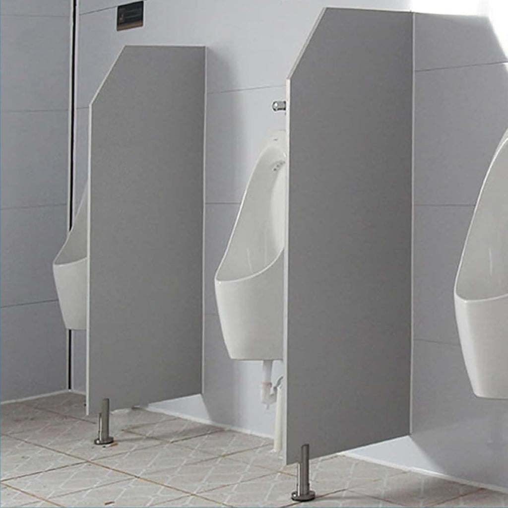 Men's Public Toilet Partition, Wall-Mounted Urinal Partition for Men's Urinal, Waterproof Public Health Partition Urinal Privacy Screen, Men's Urinal Privacy Screen with Accessories ( Size : 1PCS )