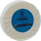 Kent SB2 Shaving Soap Puck Refill for Men for Shaving Soap Bowl Use with Shaving Brush for Men, Luxury Shave Barber Soap Made with Extracts of Coconut, Sgea, Jaboba Made in England
