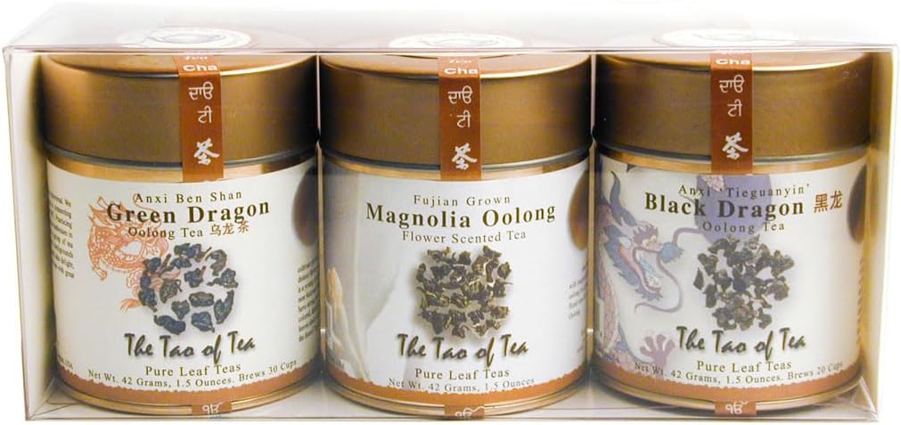 The Tao of Tea Oolong Tea Sampler, 3-Count Box