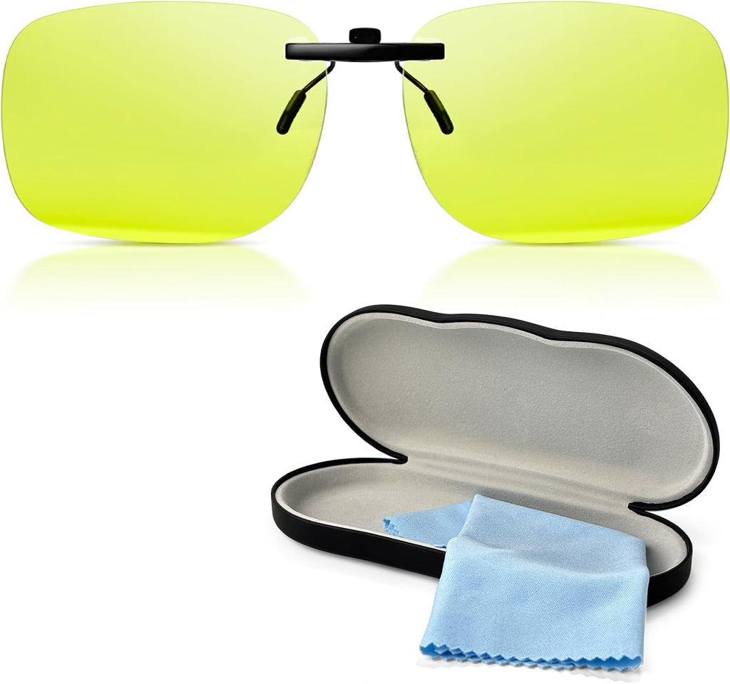 Anti-Blue Light Eyeglasses Clip-On Hd Visual Effect To Protect Your Eyes From The Harm