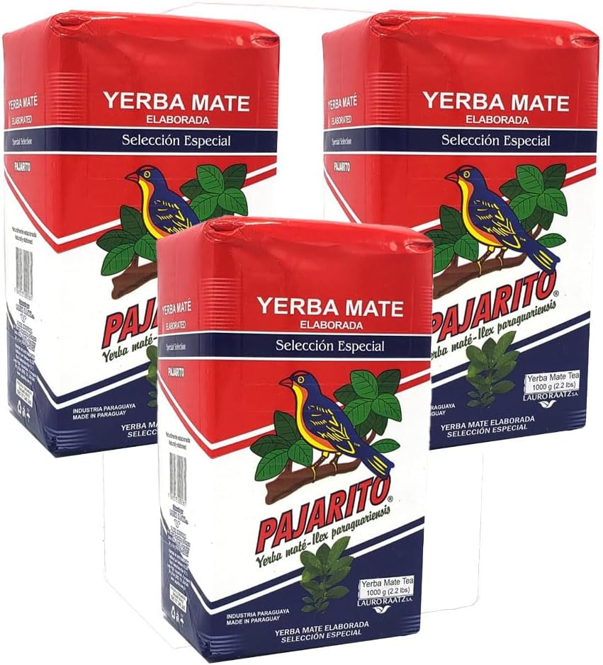 Pajarito Especial Yerba Mate 3 x1 kg (2.2lbs) each
