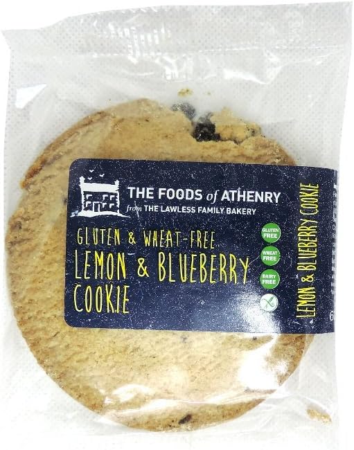 The Foods of Athenry - Cookies - Lemon & Blueberry - 60g (Case of 20)
