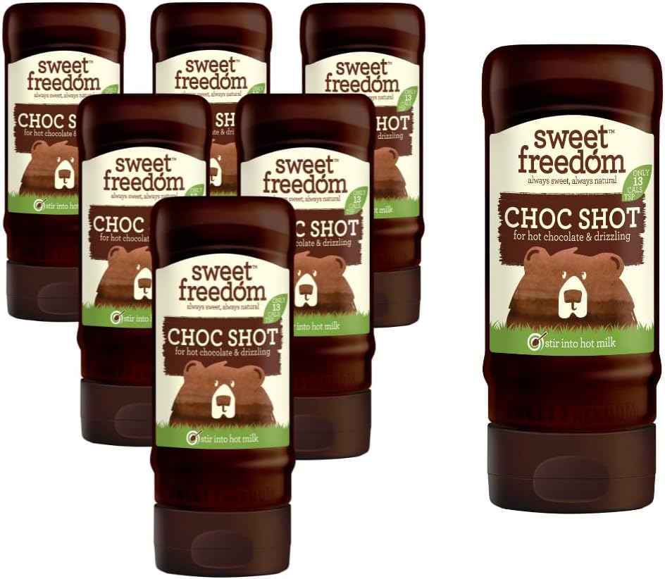 Sweet Freedom Choc Shot Liquid Hot Chocolate 320 g (Pack of 6)