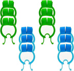 12 PCS Stop Nosebleeds Epistaxis Clip Nose Bleed Stopper Nasal Clip Treatment, Nose Clamp for Emergency or Accident (Blue and Green)