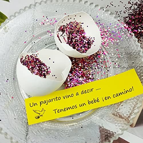Sorpresa Anuncios de embarazo con huevo, Divertidos anuncios para bebés, Ideas para Regalos, huevos de codorniz perfectos para Abuelos, Futuro papá o Amigos