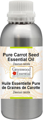 Greenwood Essential Pure Carrot Seed Essential Oil (Daucus carota) Steam Distilled 300ml (10 oz)