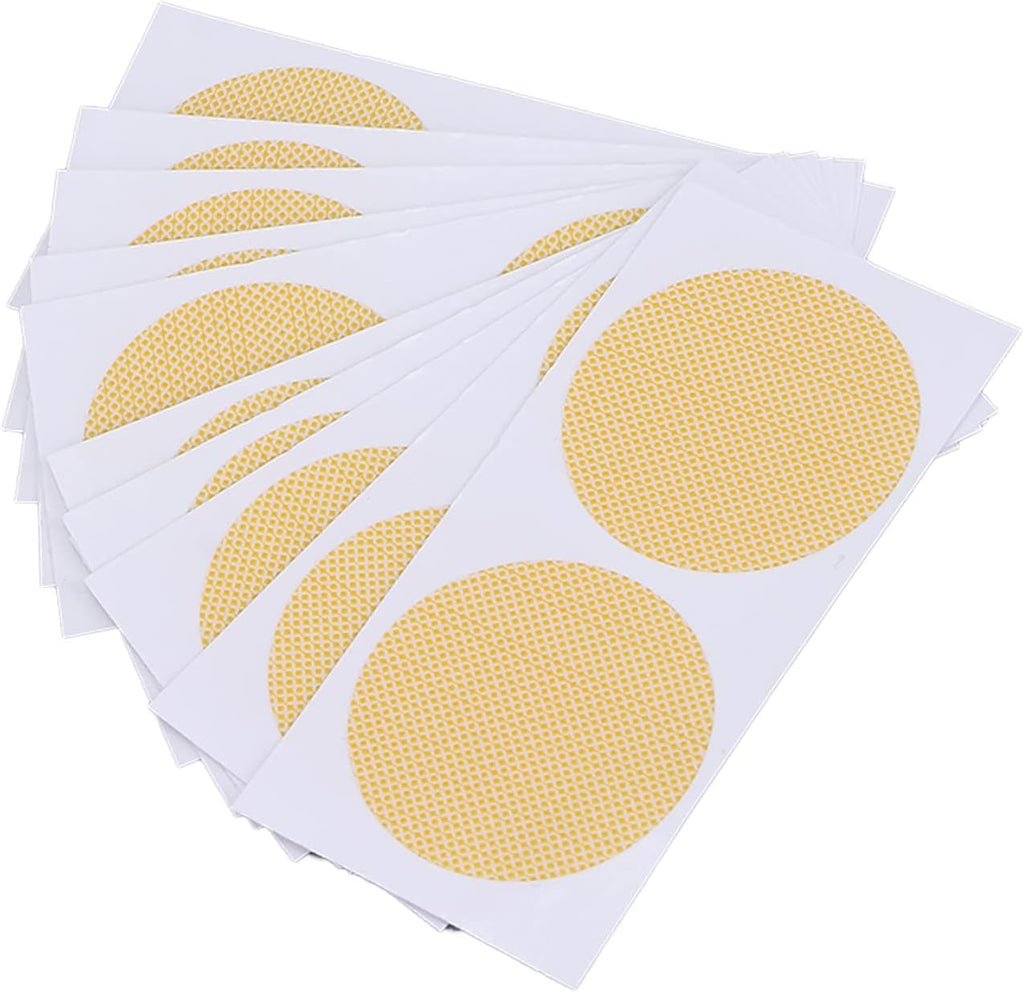 Srliya 50 Pairs of Men's Nipple Cover Stickers, Disposable Nipple Covers Nipple Concealment Prevention Nipple Protector for Sports Black