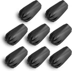 supregear Trekking/Hiking Pole Replacement Tips, Anti-Slip Rubber Ends Protectors for Walking Stick, 11 mm (0.4") Hole Diameter, 8 Pcs