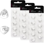 (Open Vent 8mm) Hearing Aid Domes for Oticon Minifit, Oticon Ear Caps Replacements Parts AccessoriesDomes for Oticon Hearing Aid Supplies Cleaning Kits(30 Pcs)