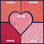Confect Pretty in Pink Pearl Sprinkles Mix – Pink Sprinkles | Edible Baking Decorations for Cakes, Cupcakes, Cookies – Valentine’s Day & Anniversary Sprinkle Set – Pack of 5 | Vegan, Gluten-Free, Nut-Free, Soy-Free, Dairy-Free , Handcrafted Sprinkle- 5 Oz