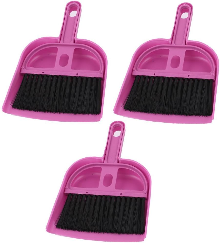 uxcell® PC Desk Computer Keyboard Duster Cleaning Cleaner Brush 3 Pcs Pink