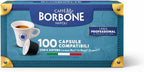 Caffè Borbone Gold Blend Medium Roast 100 Capsules Compatible with Lavazza®* Blue®* and Lavazza®* in Black®* Machines