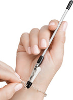 Bracelet Helper Tool - Fastener Helper Tool for Bracelet, Necklace, Jewelry, Watch - Clip, Clasp Helper - Easy to Put on Yourself, Portable, Made of Metal, Silver