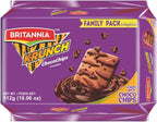 Britannia Chocochip Crunchy Cookies 512g | Kids Lunchbox Snack | Chocolate Chip Biscuits Family Pack 18.06oz | Vegetarian School Snack | Tea Time Treat