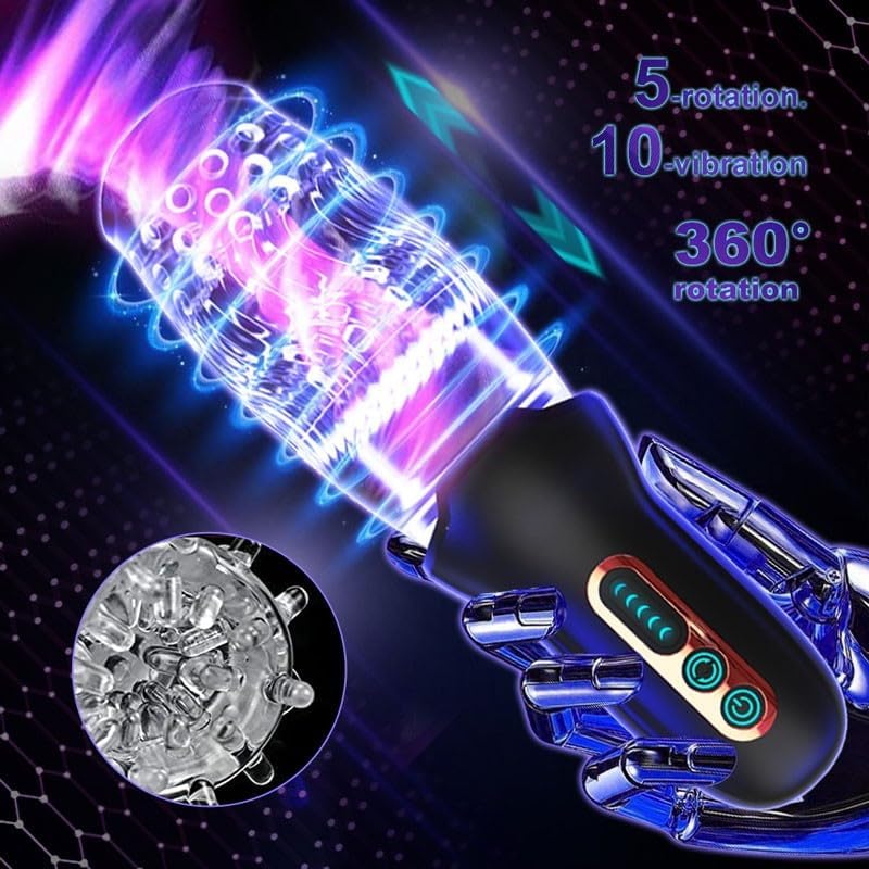 JITEM Electrical Tool Smart Fitness Equipment, Multi-Frequency Rotation, USB Fast Charging, Suitable for Men, size