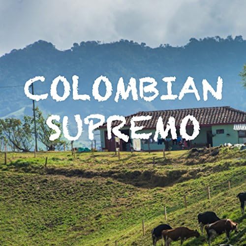Colombia Supremo Coffee, Fair Trade, Ground, Fresh Roasted, 16-ounce