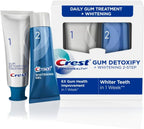 Crest Pro-Health Gum Detoxify + Whitening Two- Step Toothpaste, 4.0 and 2.3 oz