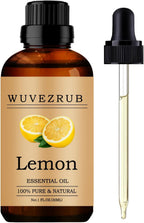 Lemon Essential Oils, 30ML 100% Pure and Natural Essential Oil for Aromatherapy Diffuser - Lemon /1 Fl Oz