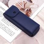 Small Glasses case with Belt Loop,PU Leather Vintage Eye Glasses Pouch Sunglass Holder