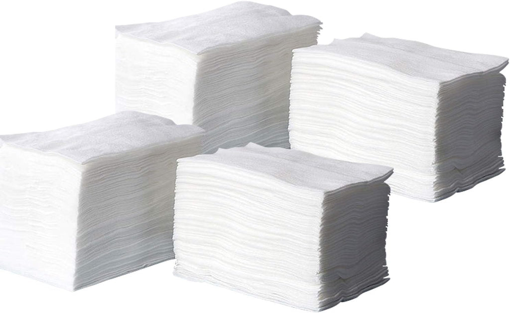 Kingzhuo 200 Pcs Disposable Cleaning Wipes - Microfibre Electrostatic Floor Cloths, Wet or Dry Wipes Floor Duster, Fits Most Mops, 29cm x 21cm