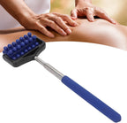 ZJchao Back Scratchers, Telescopic Massager Back Muscle Roller Adjustable Back Head Arm Scratch Roller for Muscle Relax Portable Extended Scraper Telescoping for Men Women(Navy Blue)