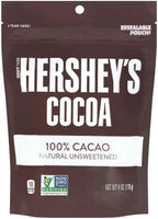 Hersheys, Cocoa 100% Cacao Natural Unsweetened, 6 Ounce