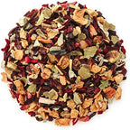 Teabloom Organic Herbal Tea, Wildberry Mélange Loose Leaf Tea, Berry Flavor Herbal Tea, USDA Organic Certified and Kosher Certified Fruit Tea Blend, 3.88 oz/110 g Canister Makes 35-50 Cups