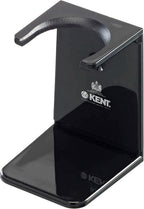 KENT VSB2 Large Black Plastic Shaving Brush Stand for Hang Drying your Shave Brush. Essential Part of Any Men's Shaving Kit, Extends Natural Bristle Brushs Life