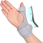 Cozyhealth Thumb Brace for Men and Women, CMC Joint Thumb Spica Splint for Pain Relief, Tendonitis, Thumb Wrist Stabilization Support for Right or Left Hand (A-Grey)