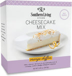 Gourmet Cheesecake Mix, No Bake Cheesecake Cake Mix, Orange Chiffon Cheesecake by Southern Living, Rich, Creamy, Moist and Fluffy Whipped Topping
