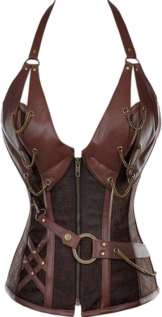 Alivila.Y Fashion Womens Steel Boned Retro Goth Steampunk Corset