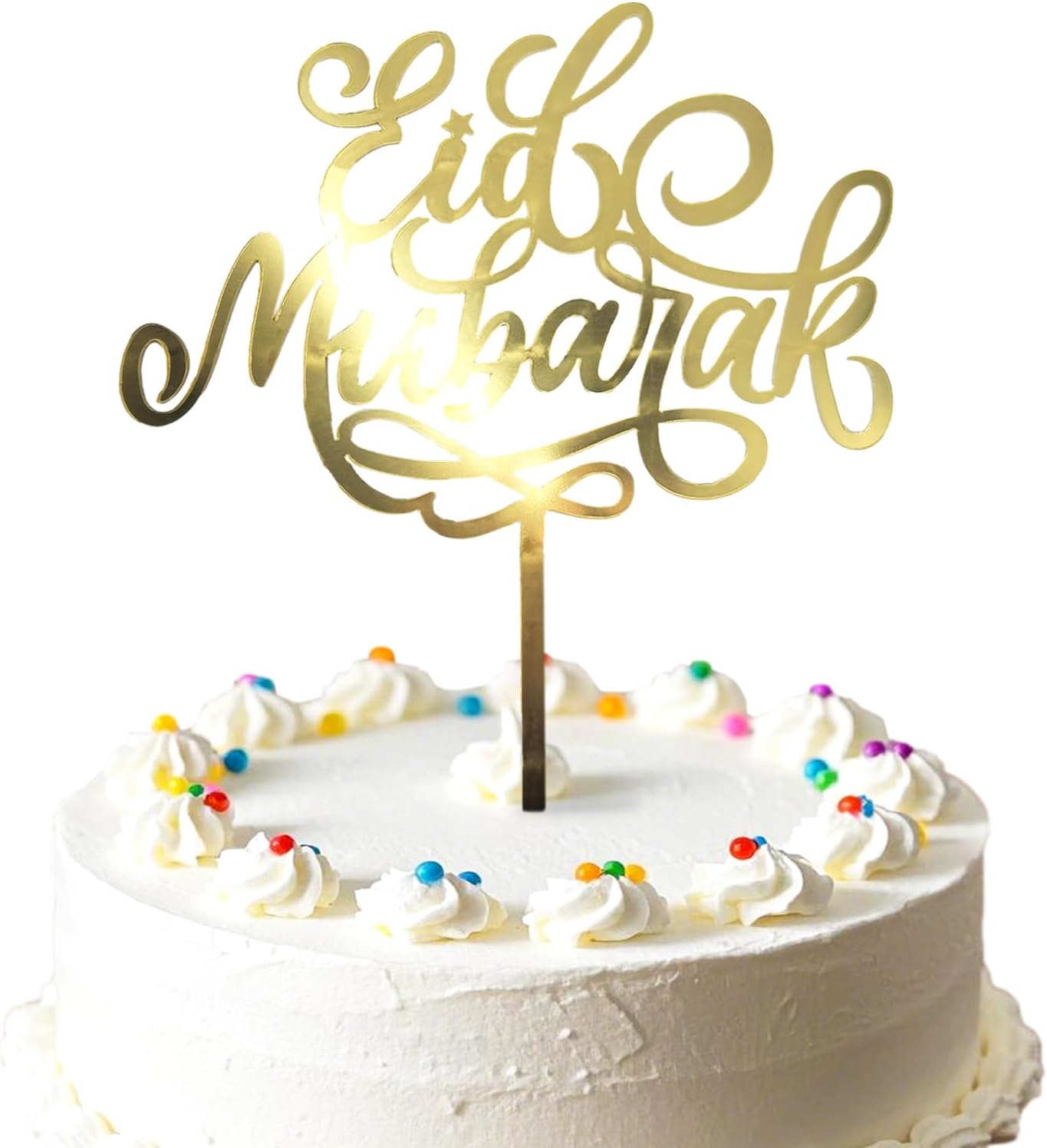 Eid Mubarak Cake Toppers Cake Decorations Acrylic Umrah Mubarak Cake Topper Muslim Islam Cupcake Toppers Cake Decor Eid Decorations Moon Cake Topper Cake Decoration Ramadan Decorations Party Supplies