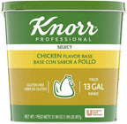 Knorr Professional Select Chicken Base Bouillon, Gluten Free, No Artificial Flavors, 0g Trans Fat, 1.99 lbs, Pack of 6