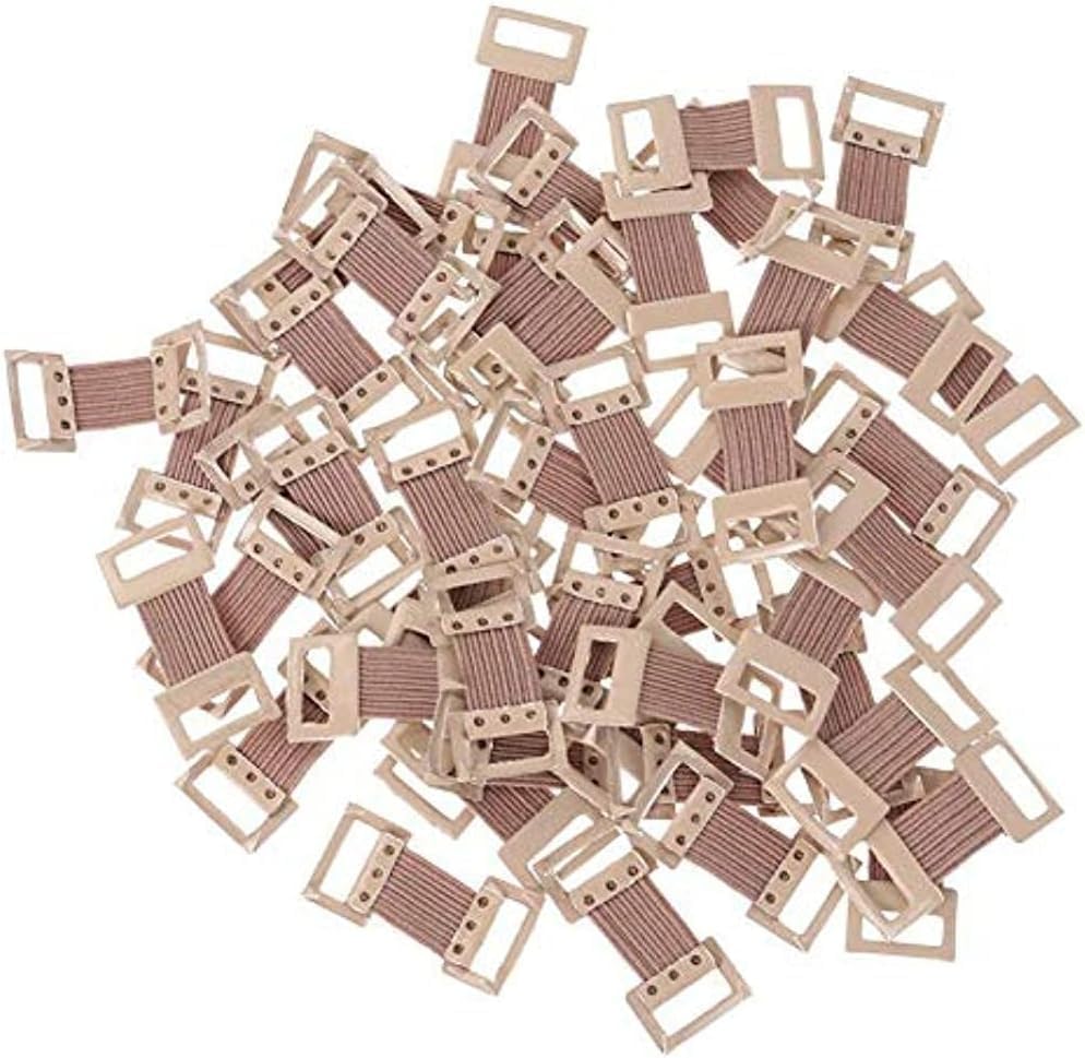 10 Pieces Elastic Bandage Wrap Clips, Metal Fasteners for Medical Bandages, Replaceable Wrap Clips Adhesive Bandages for Various Types, Bandaging Supplies