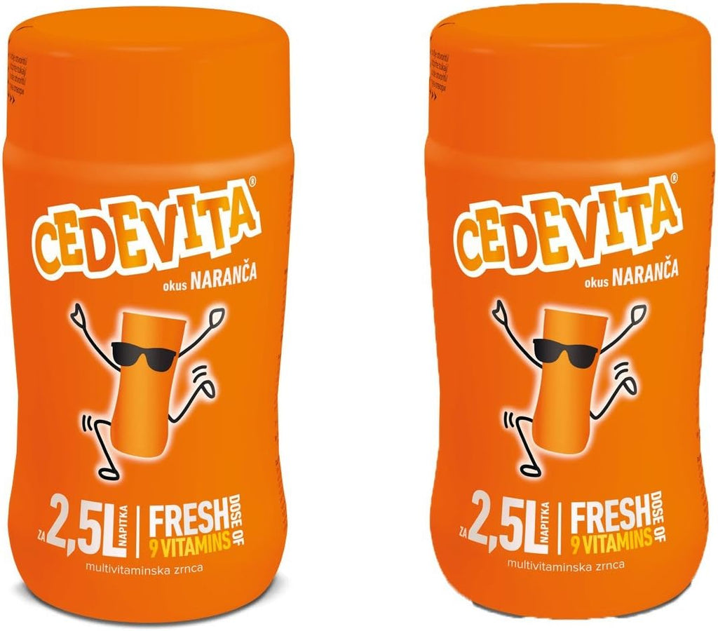 Cedevita (Cedevita Orange drink mix Makes 2.5L, 2)
