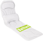 Full Body Bath Pillow for Tub - Extra Long & Thick Tub Pillow with Head, Back & Lumbar Support, 168 Non-Slip Suction Cups, Soft 5D Mesh Spa Cushion, Fits All Tubs-Gift for Soaking